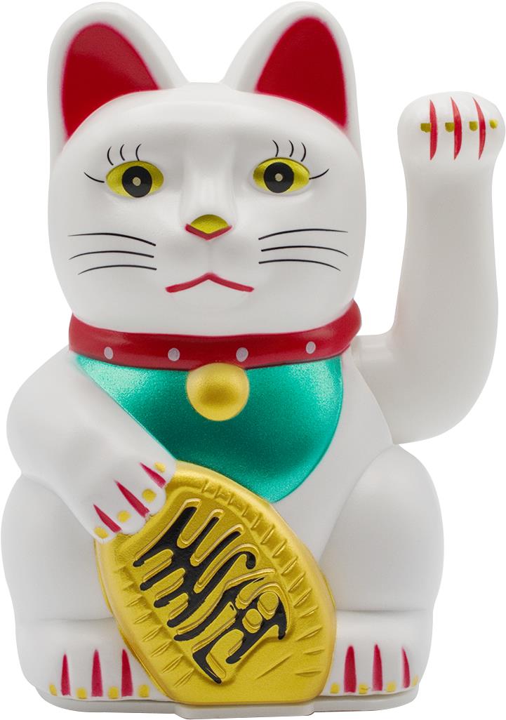 Empt Maneki Neko Mačka šťastia biela