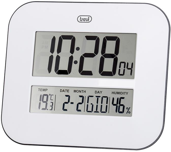 Trevi OM 3520D/WH Digitálne nástenné hodiny