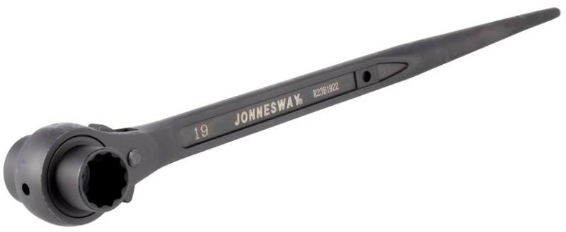 Jonnesway R23B1922 Lešenářská ráčna 19 × 22 mm 315 mm