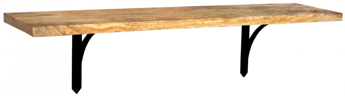 LAKŠMI Polica na stenu Devi 100 × 22 cm z mangového dreva