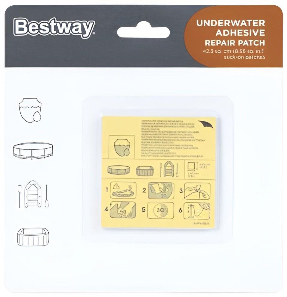 BESTWAY 62091 sada záplat na bazén 10 ks
