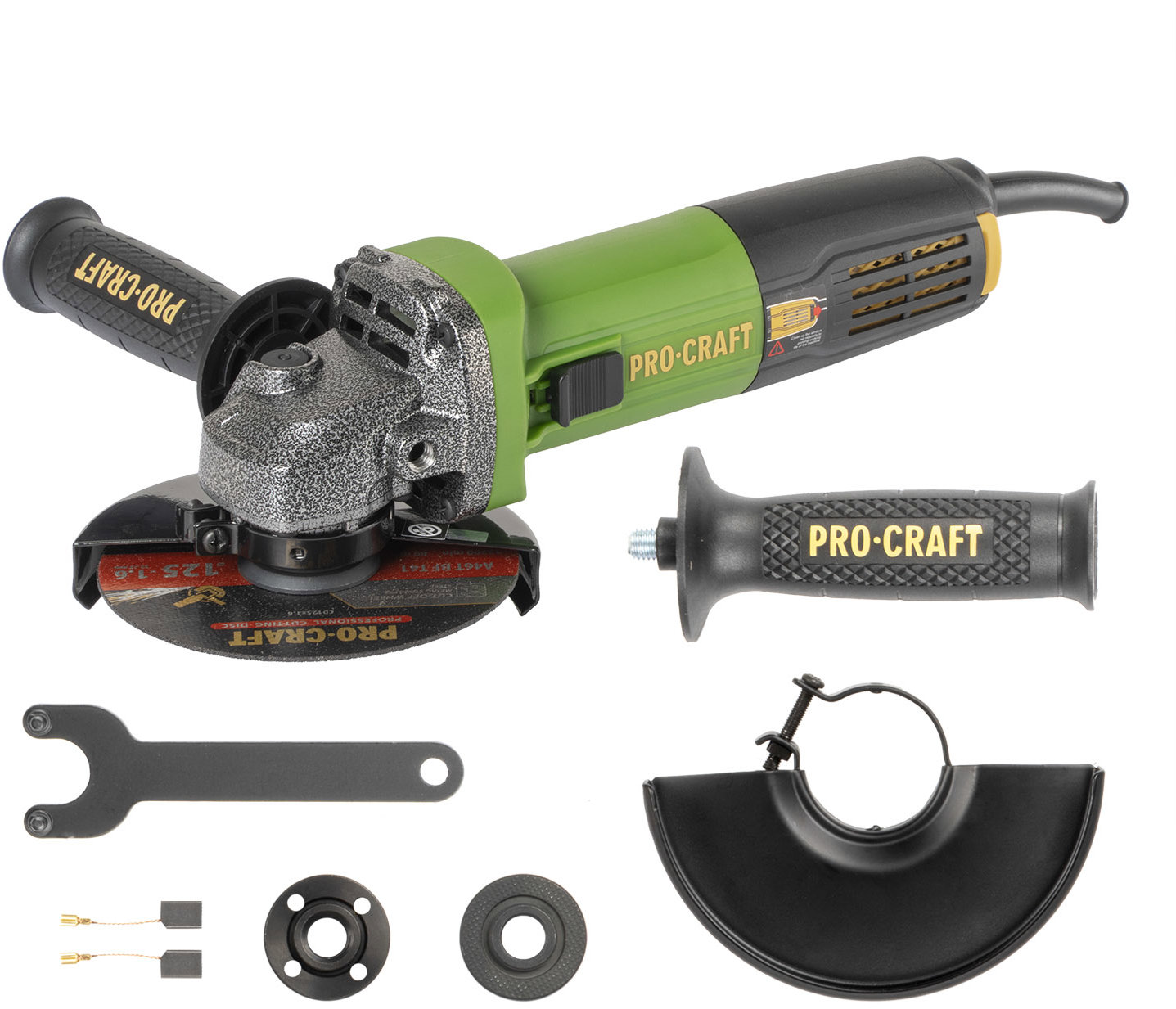 PROCRAFT Uhlová brúska elektrická 125 mm PW1050
