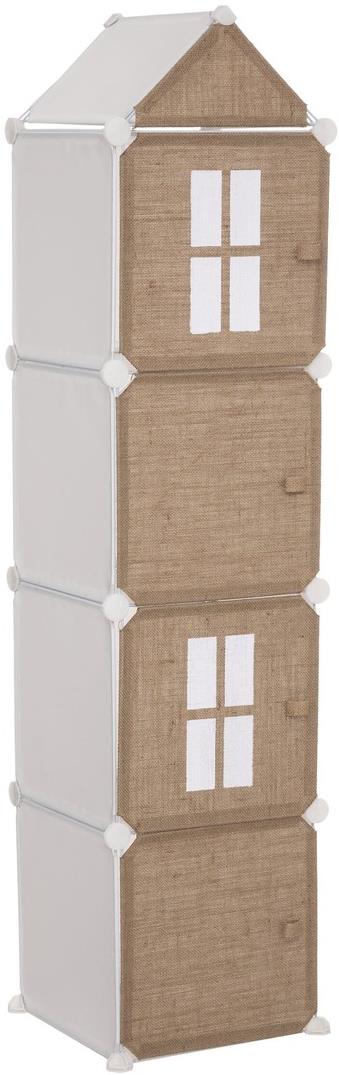 Atmosphera Modulárny regál na hračky juta