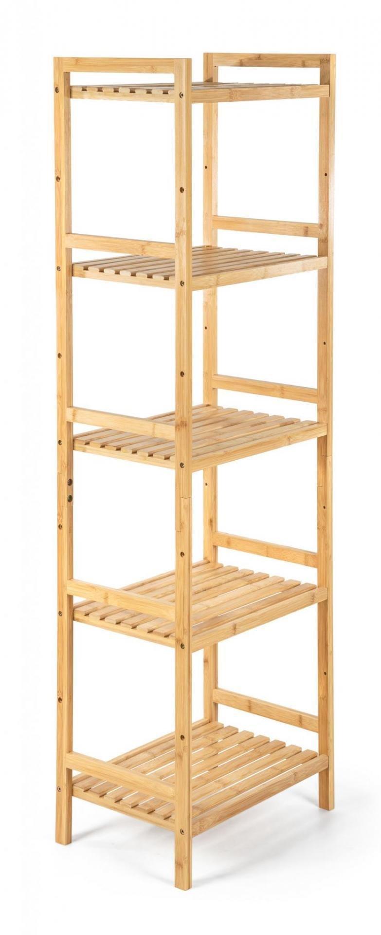 G21 Bambusový regál 5 políc