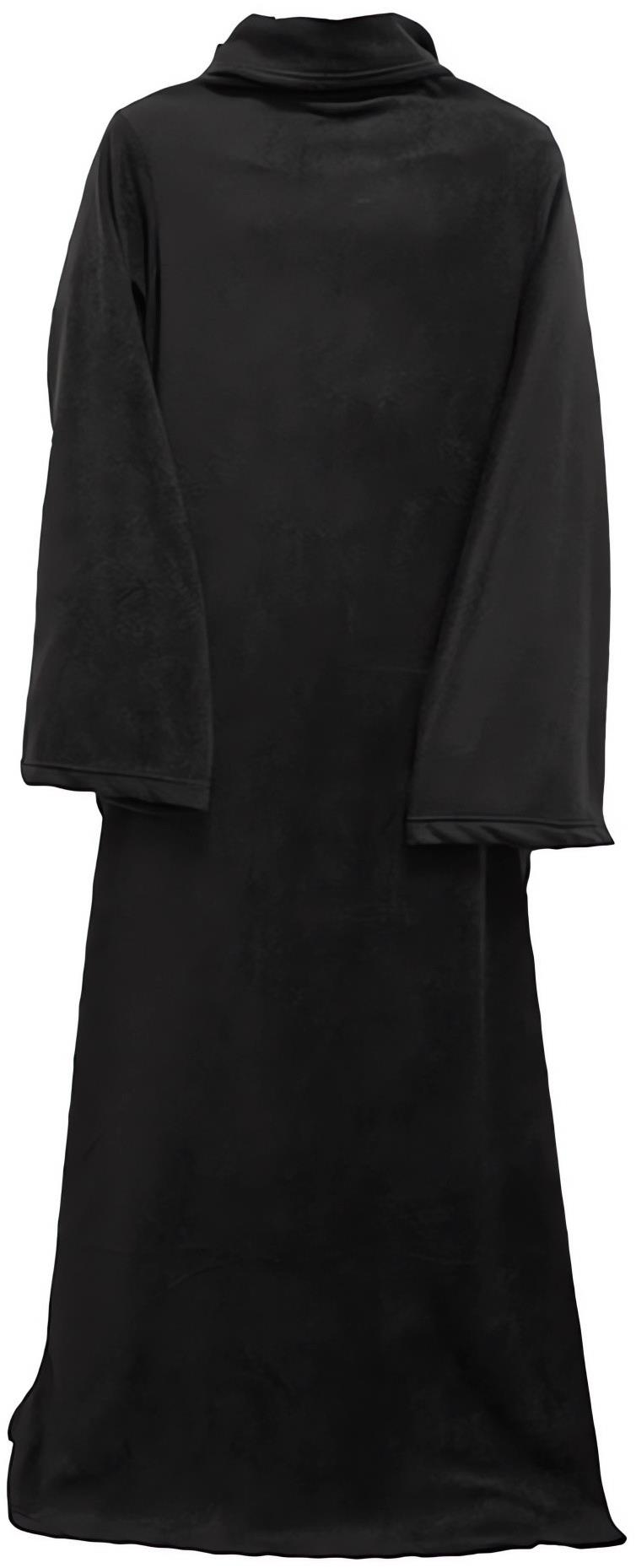 Verk Fleecová TV deka s rukávmi Snuggie 180 × 140 cm, čierna