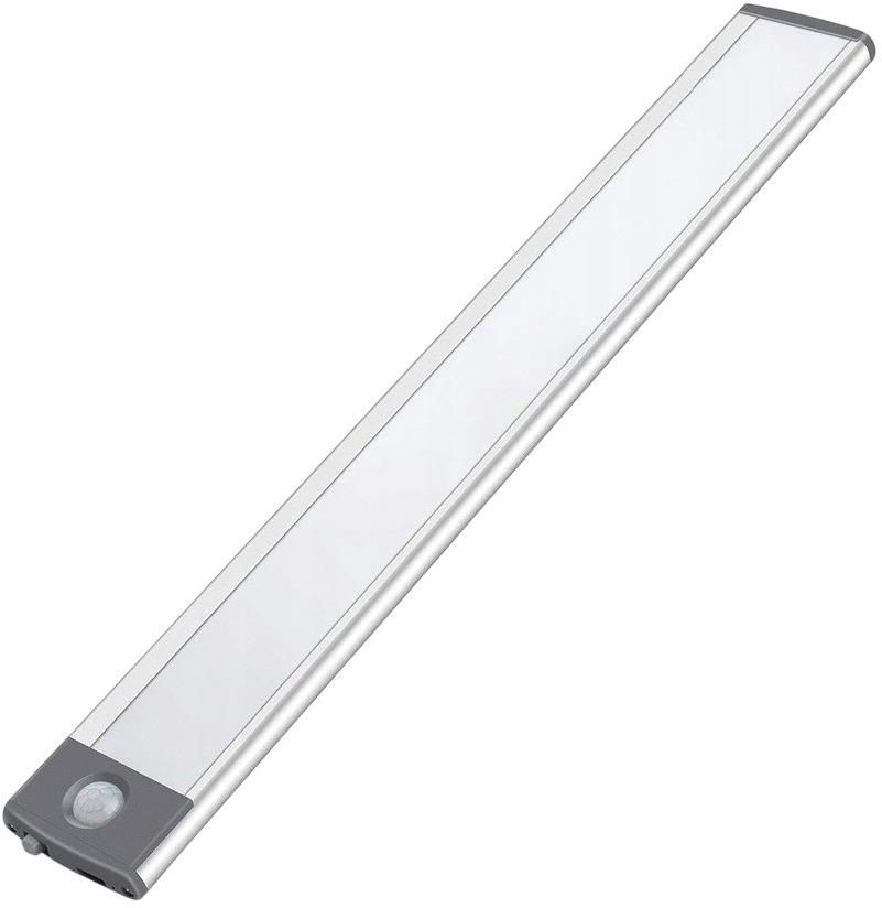 Verk Coba 08365 Multifunkčné LED osvetlenie s pohybovým a súmrakovým senzorom 23 cm, biele