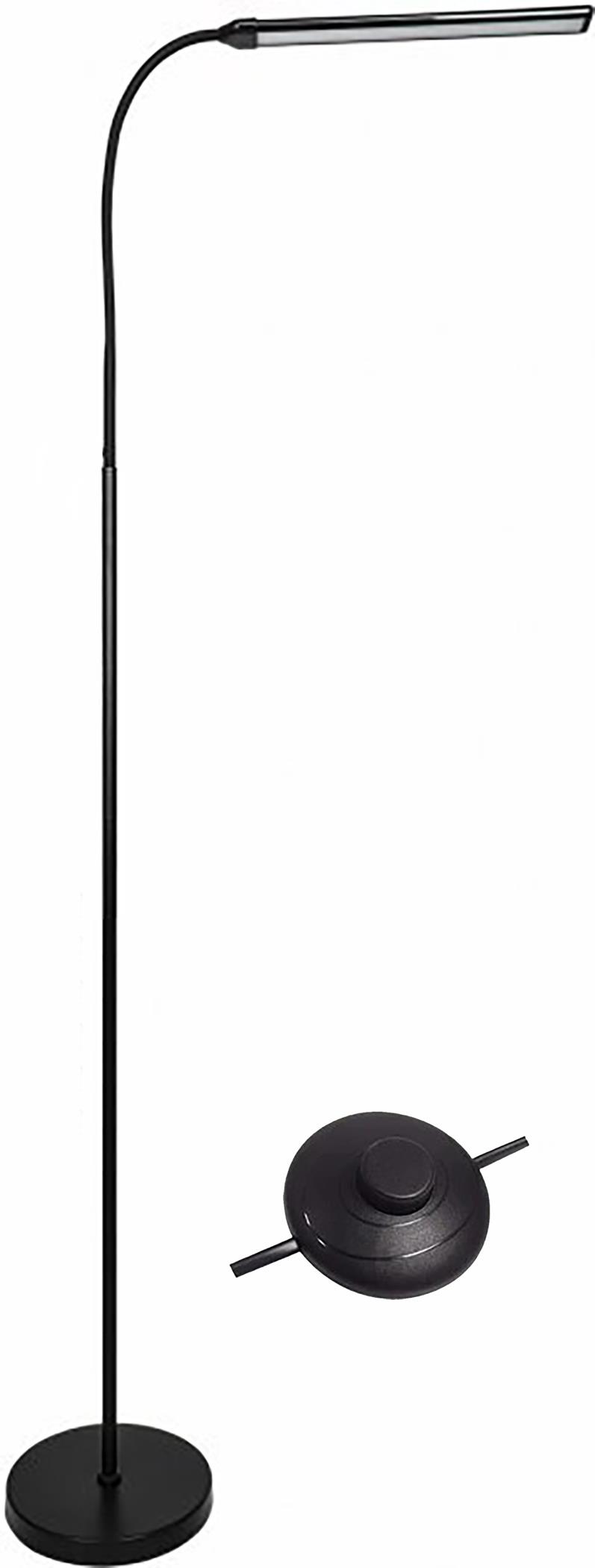 Berger Stojacia lampa Berger 1049-FL-14 Black LED 14 W 4000 K 140 cm