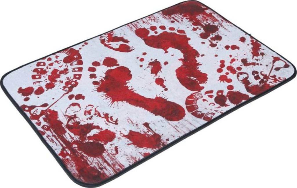 GUIRCA Rohožka Halloween 60 × 40 cm – Krvavé odtlačky