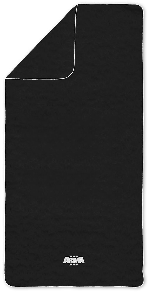 Bohemia Interactive Arma 3 - Quick Dry Towel 130 × 70 cm Black