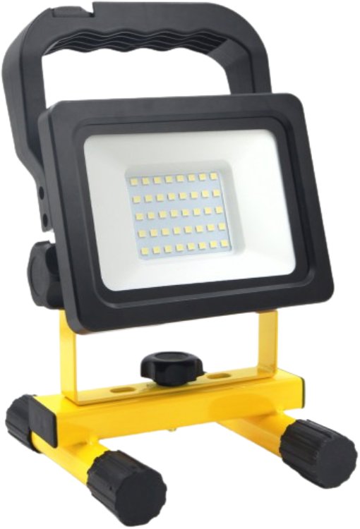 KOBI Dobíjací LED reflektor TIGRA B 20 W 4000K IP54