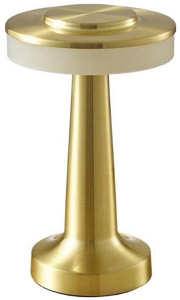 Verk 12309 LED Stolová lampa dotyková, 3 W, 1500 mAh zlatá