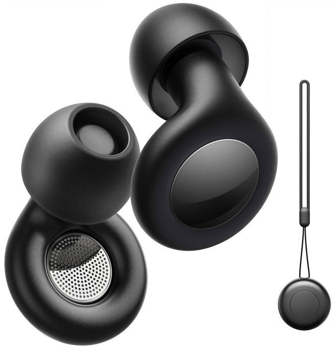 UVtech Noise-1 štuple do uší na spanie -27 dB, čierne
