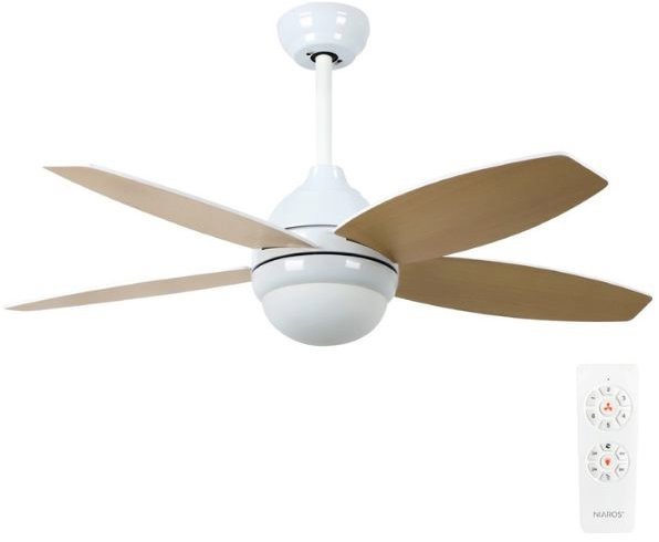 Garsaco Stropný ventilátor so svetlom Muna, 80 W, 951 lm, CCT, diaľkové ovládanie