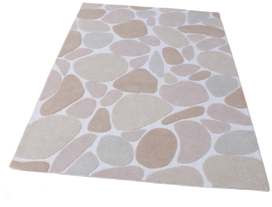 Raavi Ručne tkaný koberec z prírodnej vlny (Hand tufted wool) 120 × 180 cm