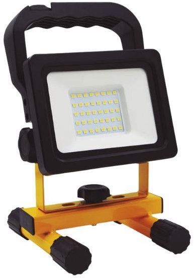 Garsaco Prenosný USB nabíjací LED reflektor 20 W 2000 lm, studený, stmievateľný vypínačom