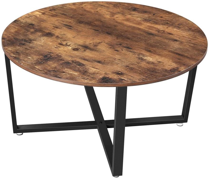 ModernHome LCT88X Konferenčný stolík rustikálny, 88 × 47 cm, hnedý