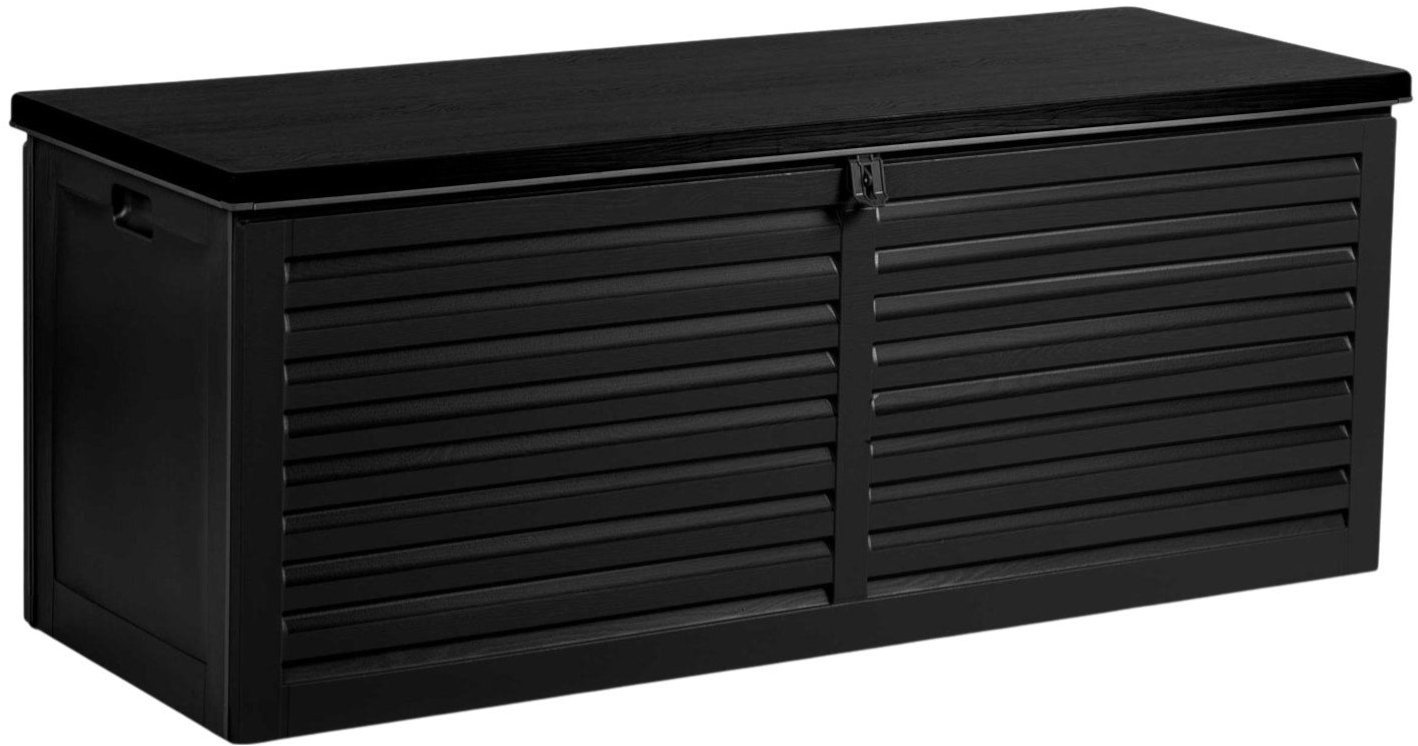 Plonos PL-801 Záhradný box 143,5 × 57 × 53,5 cm, 390 l, čierny