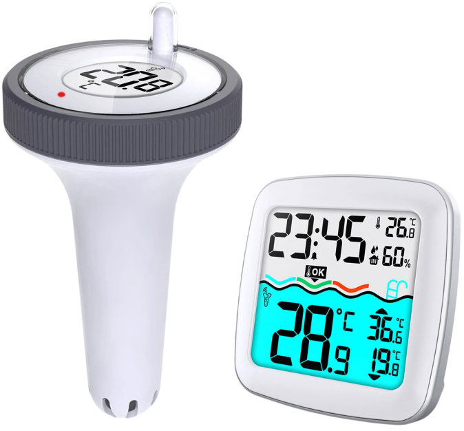 Berdsen BD-913 Meteostanica s bazénovým senzorom, biela