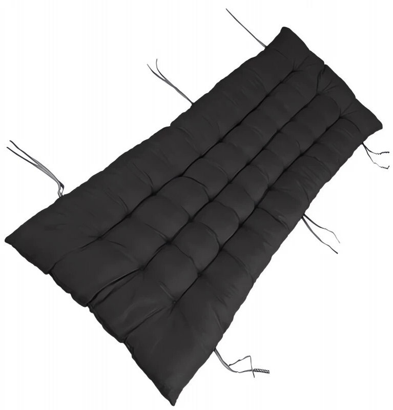 APT AG690F Podsedák na záhradné ležadlo 160 × 50 cm čierny