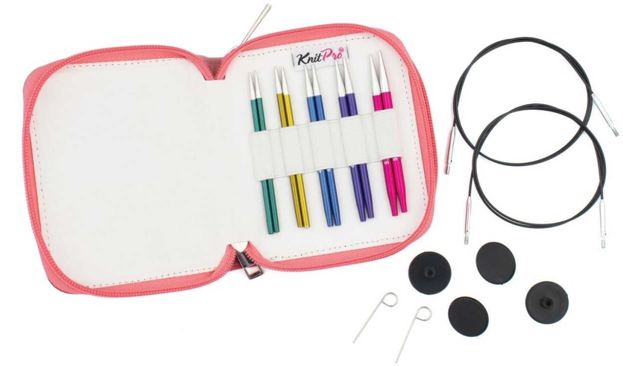 KnitPro ZING starter sada kovových výměnných jehlic 13 cm