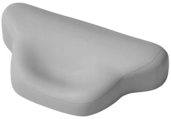 Verk 27745 Ortopedický vankúš 49 × 31 cm, sivý