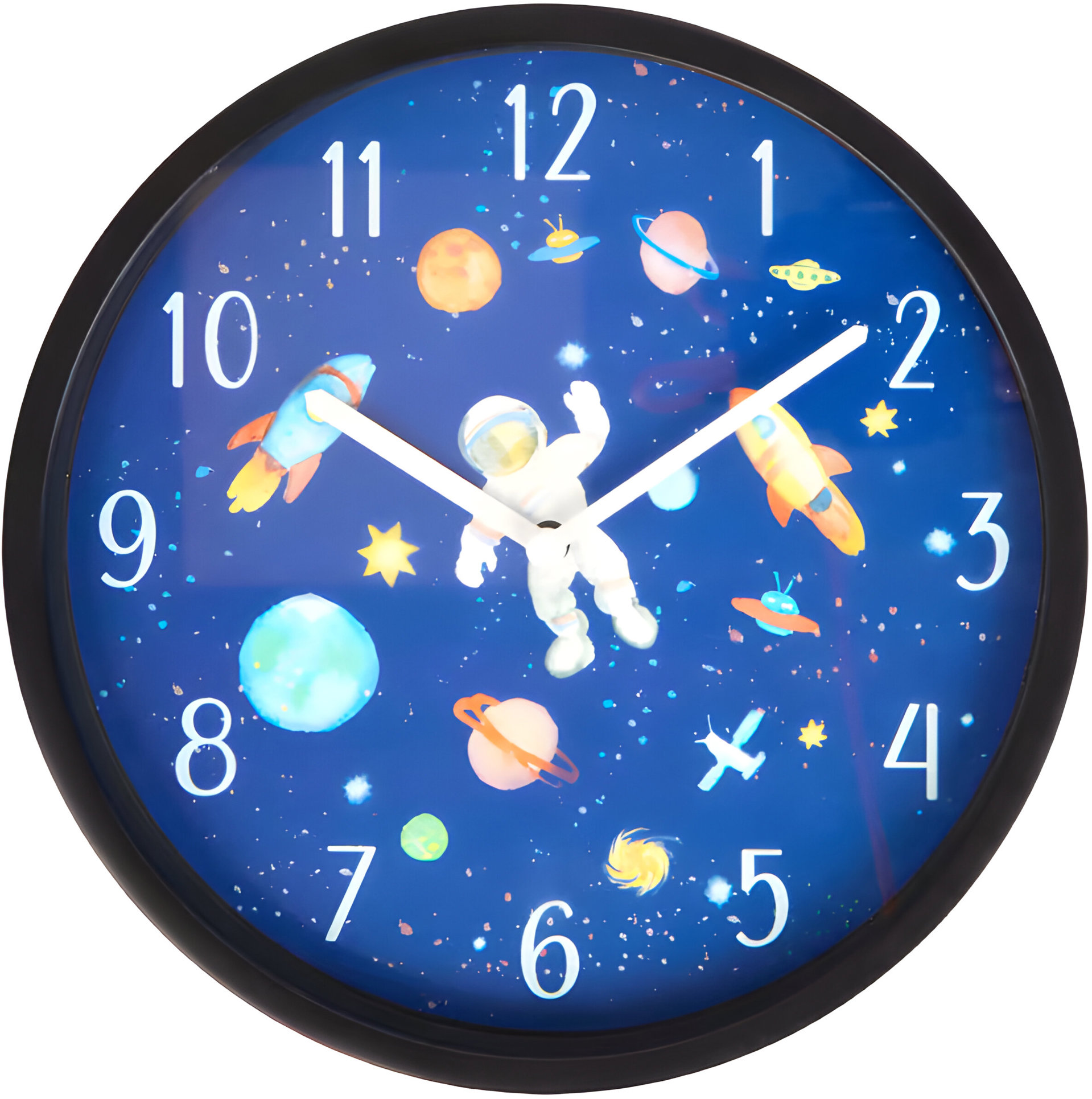 Excellent Nástěnné hodiny 23 cm Kosmonaut