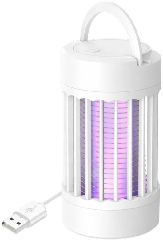 Verk 24544 Bezdrátová závěsná UV lampa proti komárům a dalšímu hmyzu, bílá