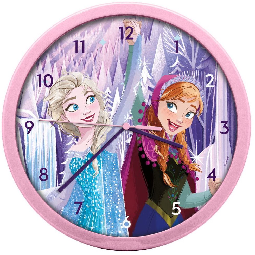 Disney Frozen: Sisters – nástenné hodiny