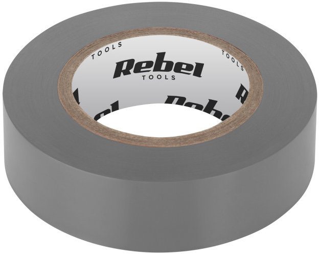 Rebel NAR0428 Izolačná PVC lepiaca páska 19 mm × 9 m, sivá