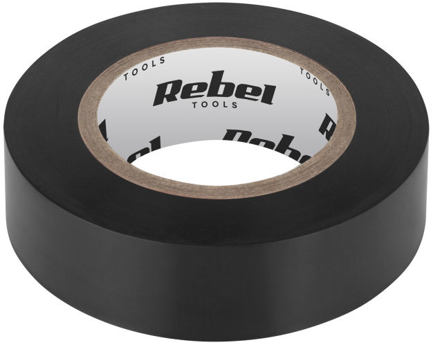 Rebel NAR0415 Izolačná PVC lepiaca páska 19 mm × 18 m, čierna