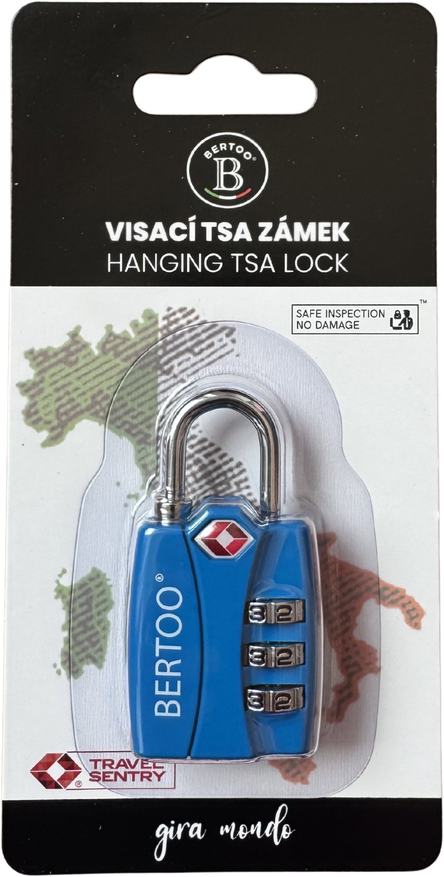 BERTOO TSA, modrý