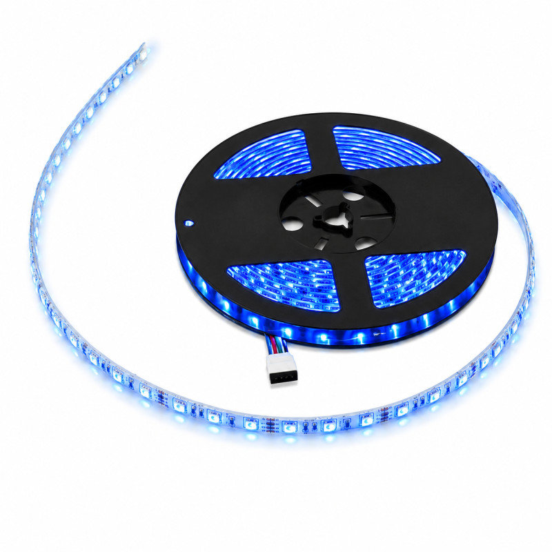 Rebel LED0135-3 LED pásek 5 m, 300× SMD 5050, 12 V, voděodolný, modrý