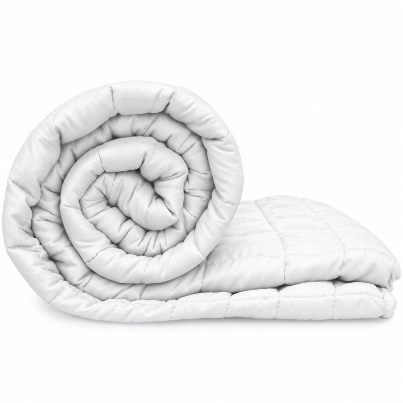 Posteloholici 1273049 Záťažová prikrývka antistresová pre deti Nel2, 3 kg, 100 × 140 cm, biela