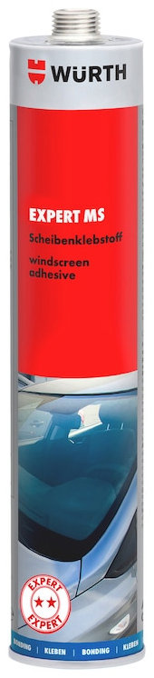 Würth Lepidlo na autosklá Expert MS, čierne, 290 ml