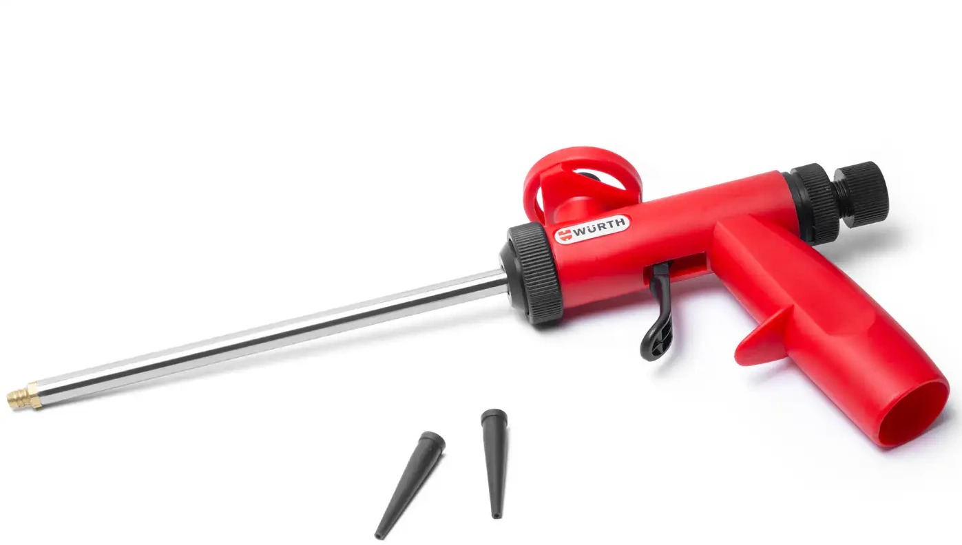 Würth – Kovová pištoľ na montážnu penu