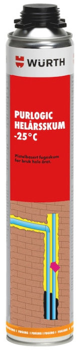 Würth 1K PU zimná pištoľová montážna pena 850 ml