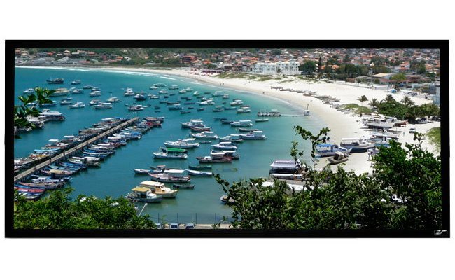 ELITE SCREENS, plátno v pevnom ráme 115" (2,35:1)