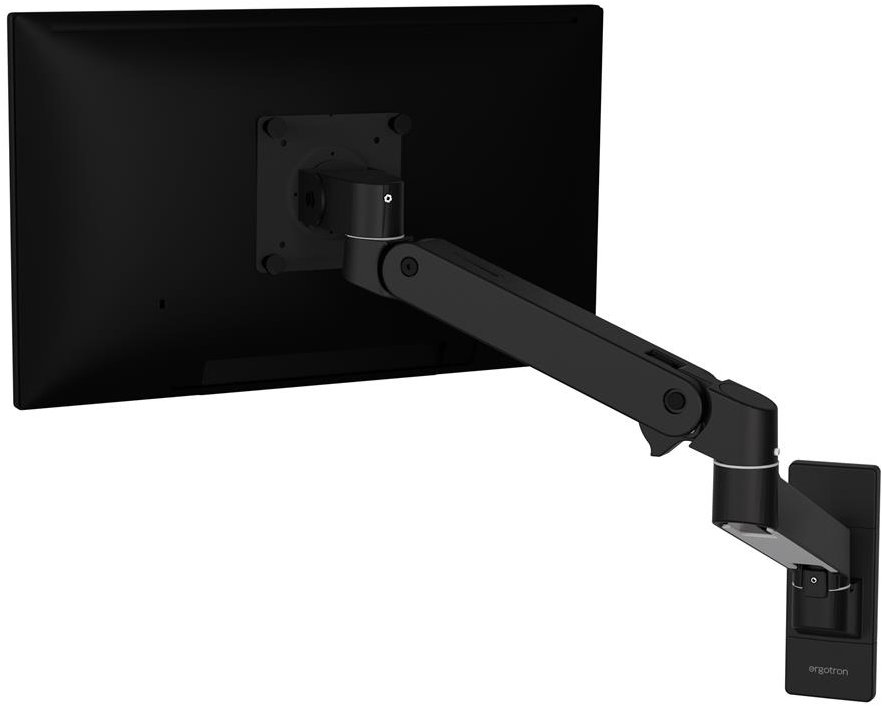 ERGOTRON LX Pro Wall Monitor Arm, nástenné flexibilné rameno, čierne