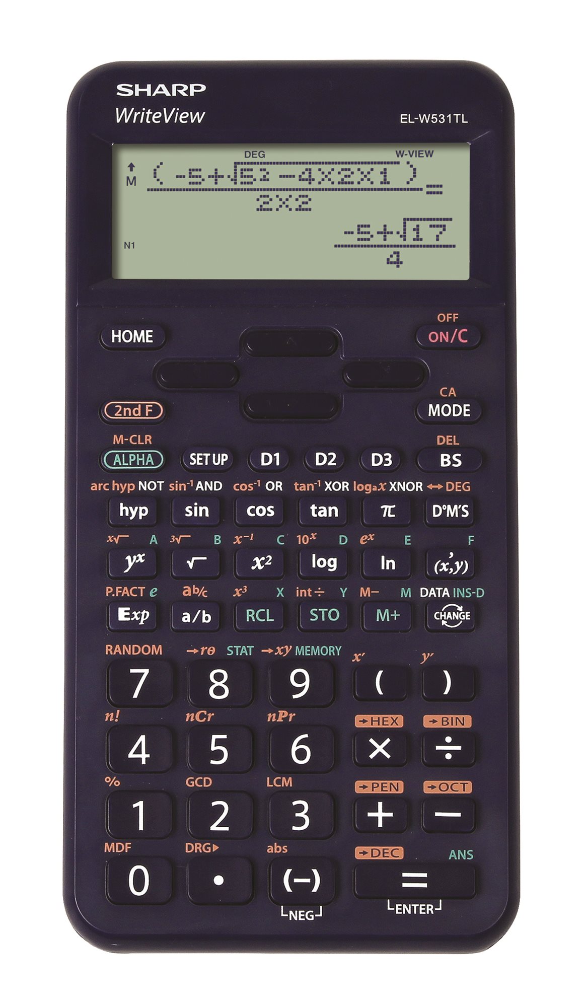 Sharp EL-W531TL modrá