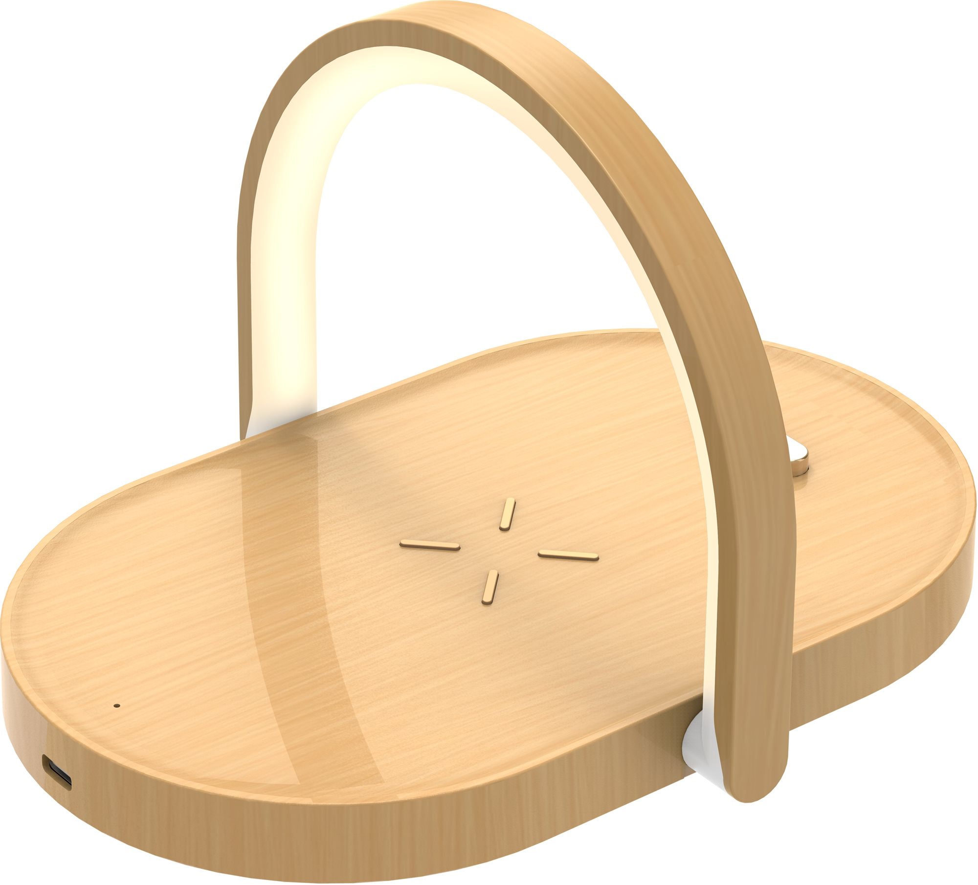 WILIT B21 LED Nočné svetlo, bezdrôtové nabíjanie 15 W