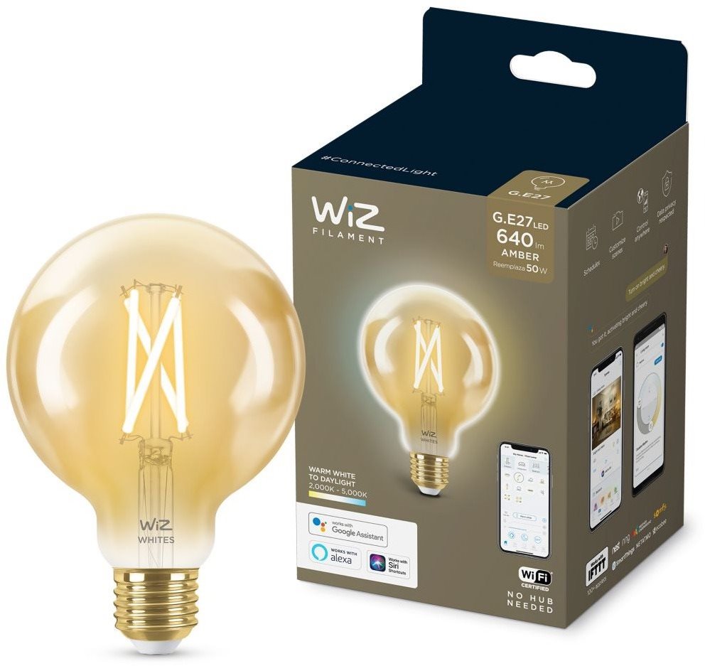 WiZ Tunable White 50 W E27 G95 Vintage