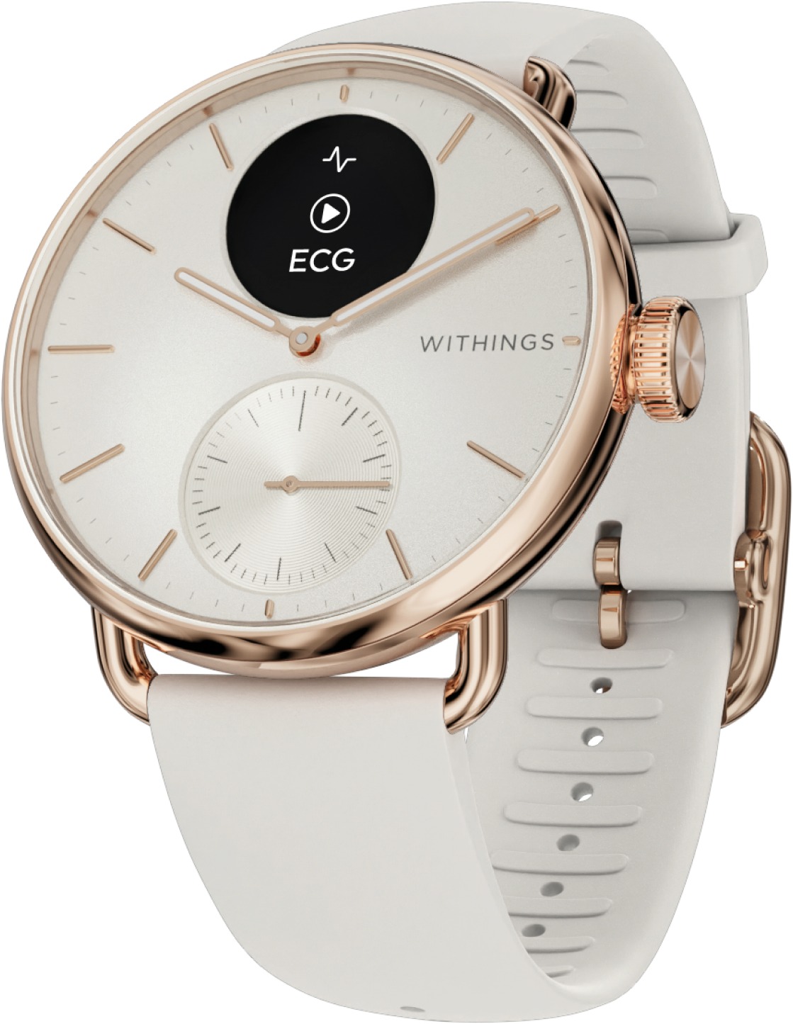 Withings Scanwatch 2 38 mm –- Sand