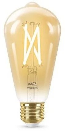 WiZ Warm White Filament ST64 E27 Amber WiFi inteligentná žiarovka