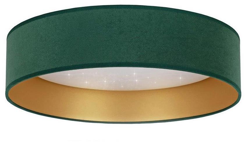 Brilagi Velvet star led/24 W/230 V pr. 40 cm, zelené/zlaté