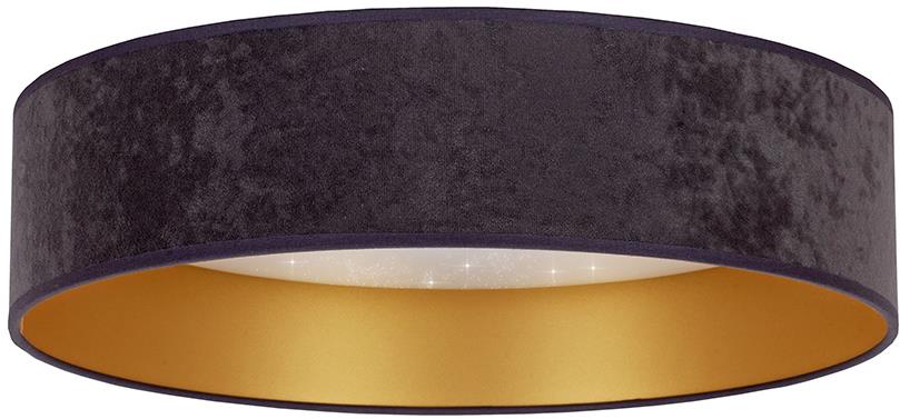 Brilagi Velvet star led/24 W/230 V pr. 40 cm, sivé/zlaté