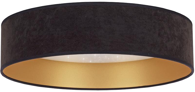 Brilagi Velvet star led/24 W/230 V pr. 40 cm, čierne/zlaté