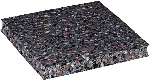 XAVAX protišmykové podložky s tlmením vibrácií 10 × 10 × 1,5 cm, 4 ks v balení