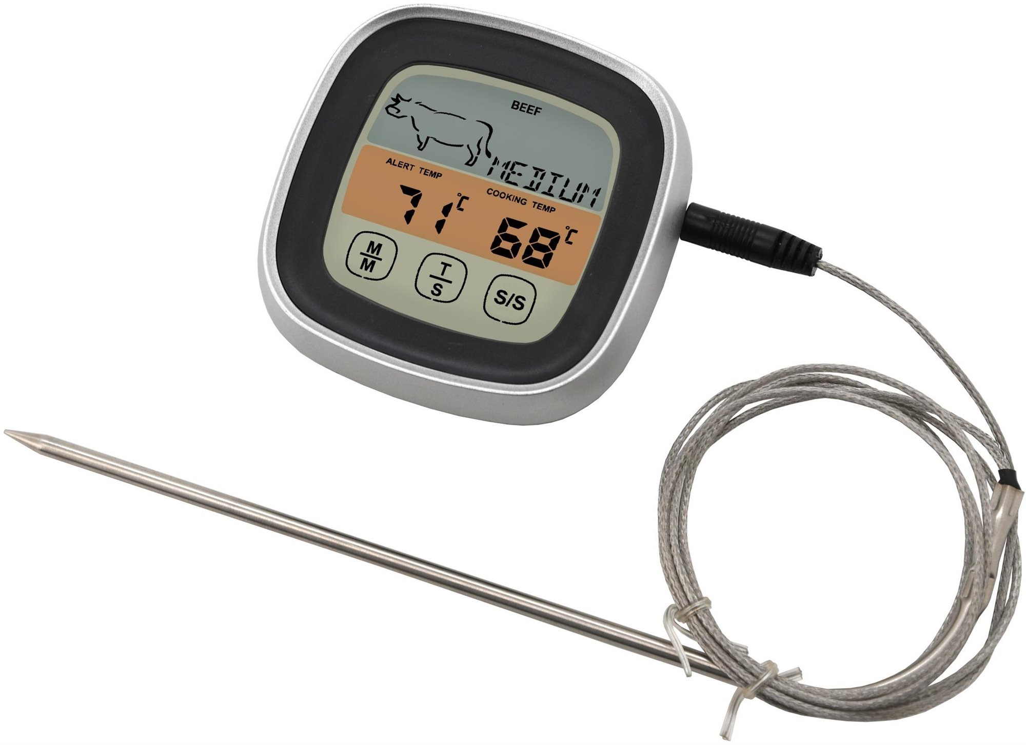 Cattara Grilovací teplomer digitálny so sondou