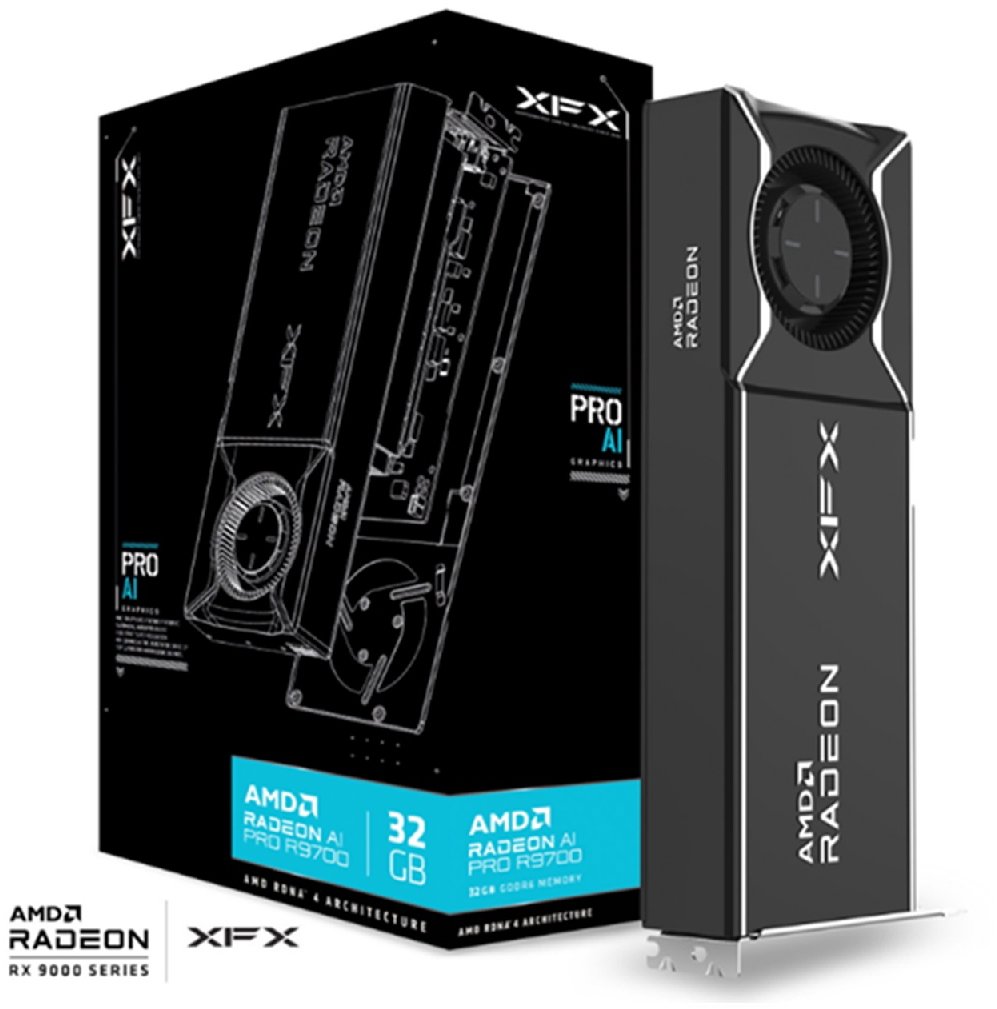 XFX AMD Radeon AI Pro R9700 32GB