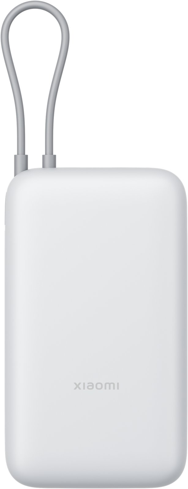Xiaomi 22,5 W Power Bank 20000 mAh (Integrated Cable) Light Gray
